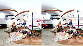 Behind The Scenes - Big Tit Bbw Voyeur - Sexlikereal