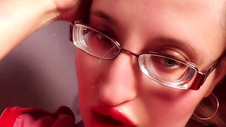 Perfect Lips Red Lip Gloss Lipstick Fetish Findom Goaldigger Lips Addiction