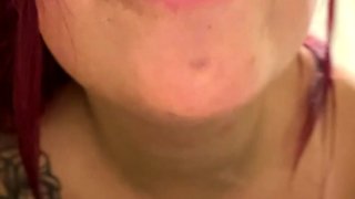 Great Big Boobs On Masturbating Redhead