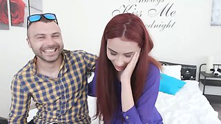 Cuck Watches as His Sexy Wife Scyley Jam Gets Pumped Full of Cum