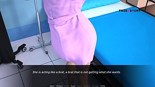 Dusklight Manor - Scene 14 - Jhon Having Sex with Nurse Cora in the Hospital by Playing Sugar Daddy