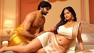 Indian Devar Fucks Bhabhi All Night - Huge 8 Inch Cock & Six Pack Body - Hardcore Sex