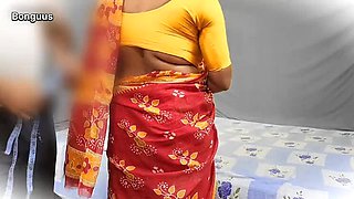 Big Boob Indian MILF Tailor Gets Fucked Hard and Creampied in Dress