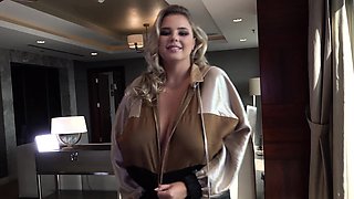 Beautiful blonde nanny and big boobed blonde MILF get pumped