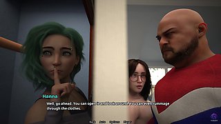 I Fucked My Stepsister While We Got Stuck in the closet - 3D Hentai Animated Porn - Family Crush
