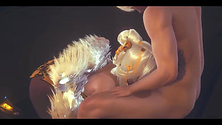 Genshin Impact Hentai - Ningguang Blowjob and Cunnilingus Uncensored - Japanese Asian Manga Anime Game Porn