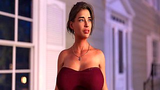 3D hentai cartoon fantasy with Misskitty2k in a Victorian setting