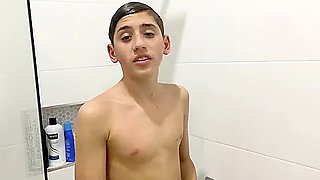 Hot Older Bro Pranks Younger Bro In Shower