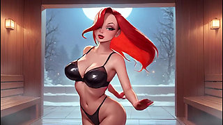 Bouncing Ass! Redhead Jessica from Who Framed Roger Rabbit