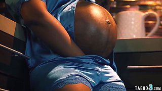Pregnant Ebony Stepmommy Craving For A Penis - Avery Jane And Nathan Bronson