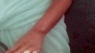 After the husband went out, the husband's friend came and fucked me in the kitchen