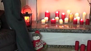Fucked at the Christmas party and creampied
