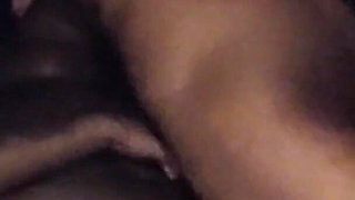 Black BBW Cumming Squirt on Cock and Took Milk in Pussy Without a Condom