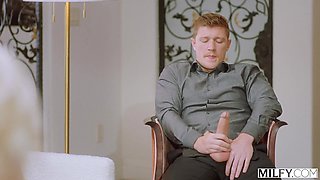 She adores making love with a bit younger guys