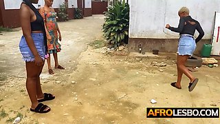 African lesbian and GFS love trio