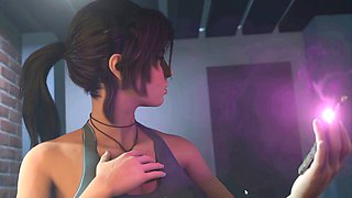 Lara Croft hentai visual novel with verified models and steamy adventures