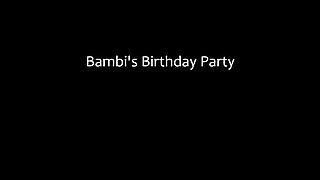 Step Mom & Step Daughter Give Birthday Creampie to Step Son - Threesome Family Therapy - Parker Swayze, Bambi Brooks