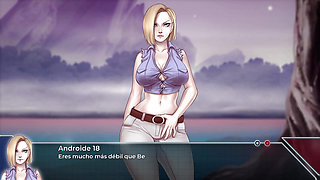 Divine Adventure - Meeting the Beautiful Hot Android 18 for the First Time