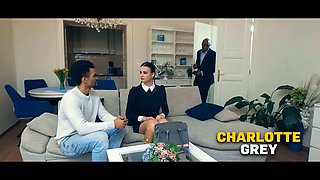 Daddy4k. wednesday couldn't handle herself from cheating on her boyfriend and blowing Big Black Cock