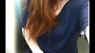 Alt Girl Lily O'riley Masturbation in Airport Bathroom