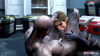 Nyl Ninninja Intense Anal Sex with a Curvy White Slut: Hard Fucking, Sweet Orgasm, Gaping Ass, and Cum