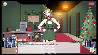 Claus' Secret Surprise XMAS HENTAI Game Ep.1 Naughty elf and sexy santa wife !