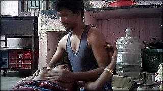 Indian village house wife and housband hot showing and kissing enjoy movement