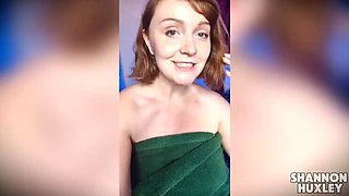 Redhead Mistress Shannon Huxley Try On Latex Dress Fetish POV