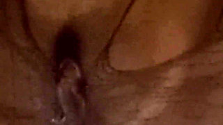 My Stepmother's Whore Models Her New Lingerie for Me and I End up Filling Her Pussy with Milk