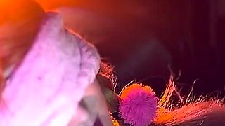 Step Uncle Handjob and Helps Make Creampie Panties