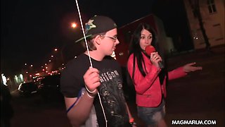 Jerking of a stranger - Magmafilm