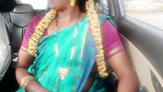 Step Dad Angry Daughter in Law Car Sex Telugu Crazy Dirty Talks. Part -2