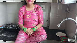 hot xxx Stepmom fucked hard until orgasm with hindi audio with dirty talk stepson seducing at home