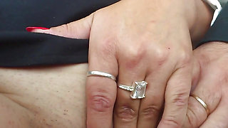 Soaked & Horny - I Finger Myself Hard While My Husband Drives!
