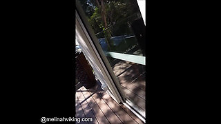 On Set - Erotic Smoking Outdoors