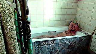Stepmom Watch Me Jerking off in the Bathroom