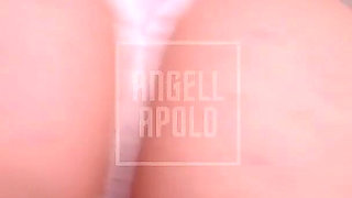 Girl with Big Ass Dancing Naked and Shaking Her Hips - Close up