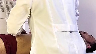 Patient Can't Handle It and Becomes Stiff in Front of the Nurse During the Exam