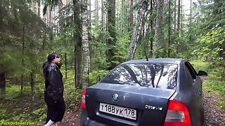 18 Yo Teen Gets Rough Anus Stretched In My Car