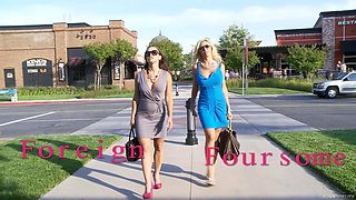 Foreign Foursome - Starring: Evita Pozzi, Liza Del Sierra, Kelly Madison
