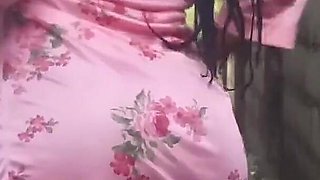 Outdooor Nude Masturbation Squeezing My Small Tits Rubbing My Hairy Pussy