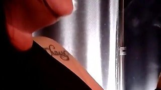 Hot MILF Smoking