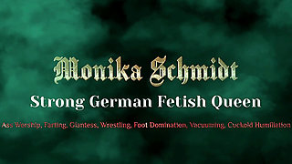 Monika Schmidt Dirty Shoe Soles Licking Giantess Boot Worship