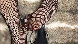 Melove's Compilation of Fishnet in High Heels