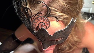 Swallowing his cum and loving it!