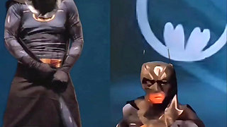 Batman's Big Cock and Big Cumshots Custom Video for a Fan of Sixxbig