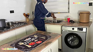 This Is Me Begging the Estate Plumber to Fuck Me Right I. My Kitchen