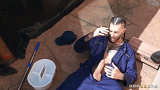 Lustful MILF pornstar adult soul-stirring clip