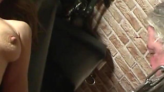 German FEMDOM - Hardcore fisting anal plug