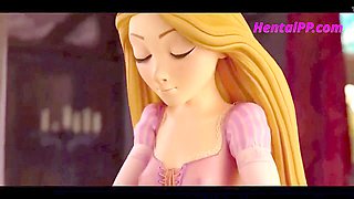 3D animated breasts in a wild guest cartoon experience